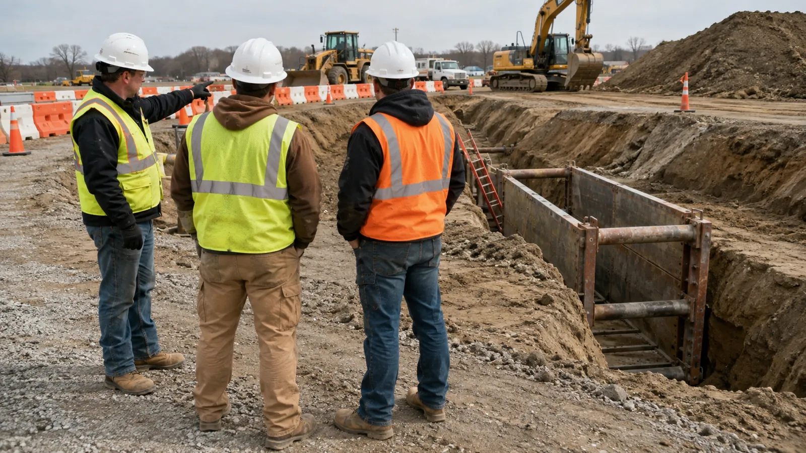 Choosing the Right Protective System for Trenching: Sloping, Benching, Shoring, and Shielding