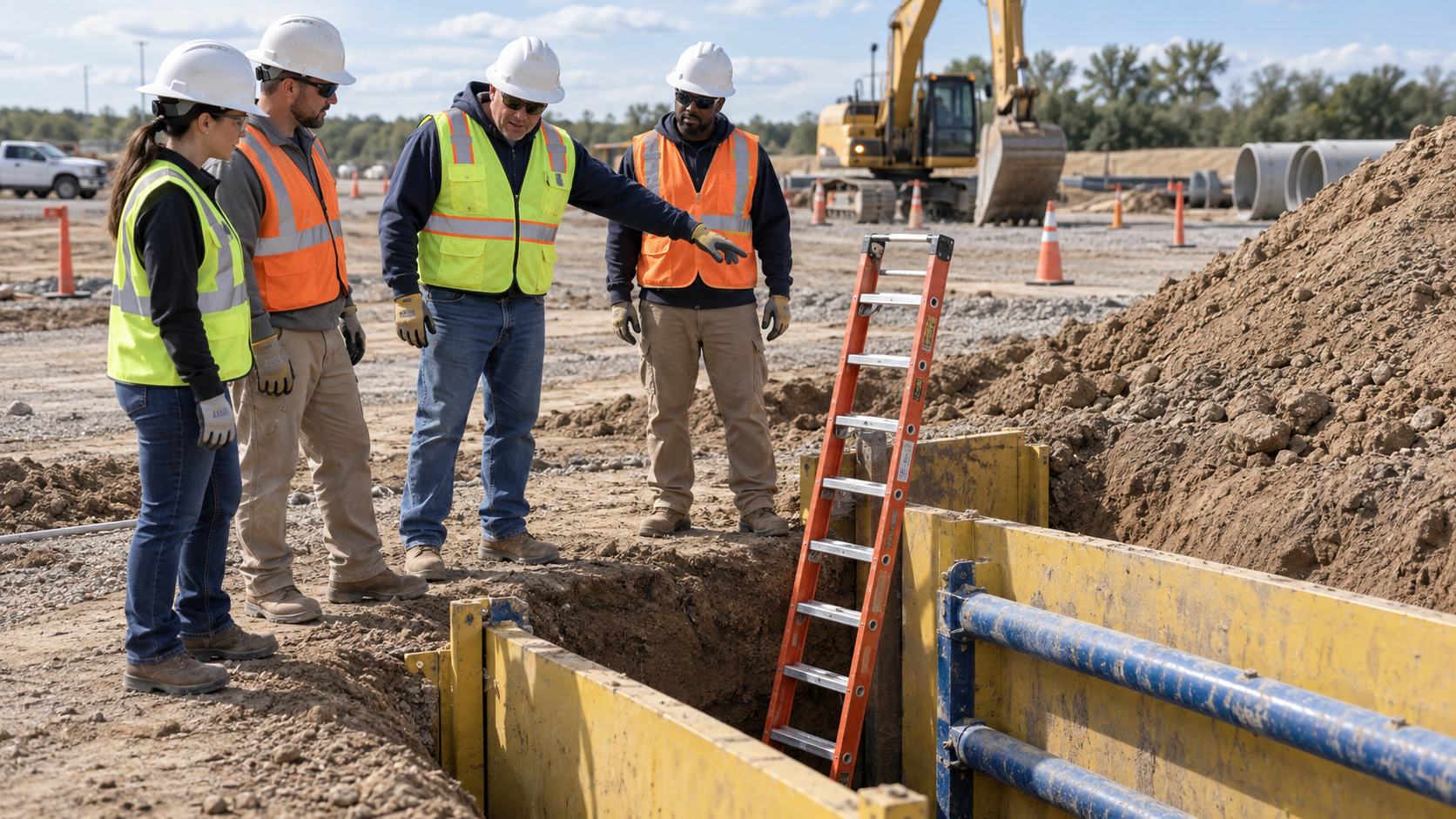 Excavation Inspection After Utility Exposure: Training Crews to Recheck Support and Entry Conditions