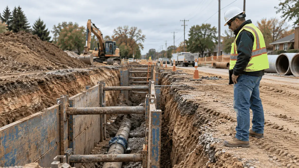 Excavation Stop-Work Triggers: What Supervisors Should Record Before Trench Conditions Change