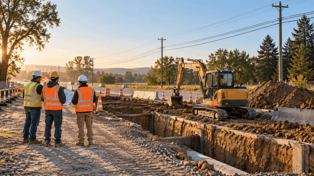 Excavation Work Near Overhead Lines: What Employers Should Plan Before Digging