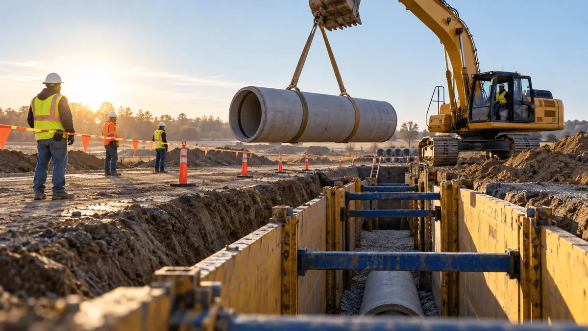 Falling Loads Near Excavations: What Employers Should Control Before Workers Enter