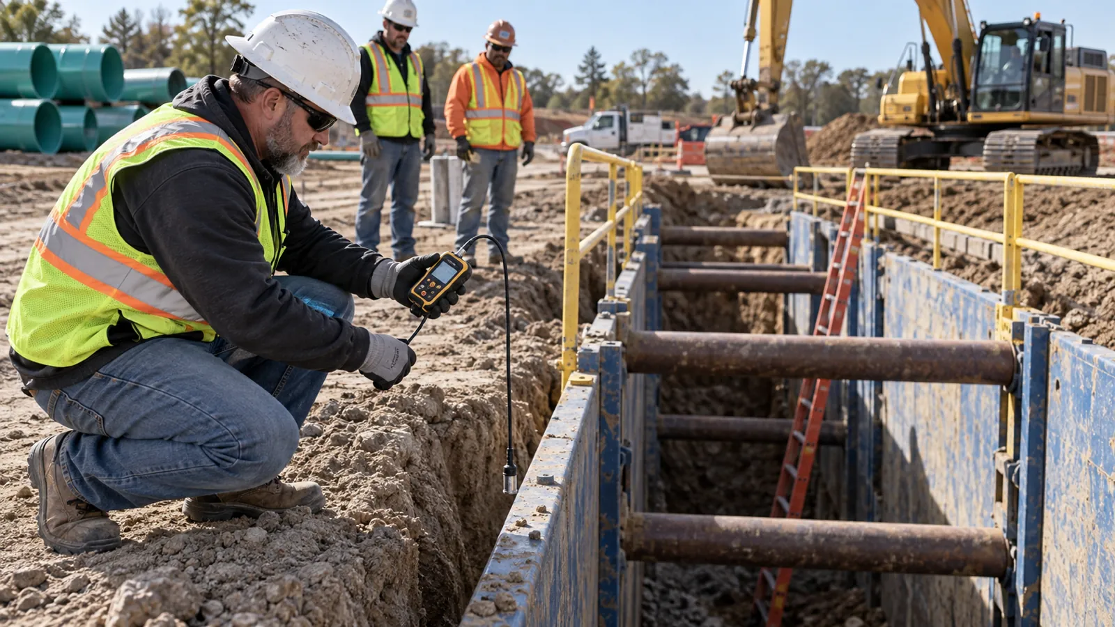 Hazardous Atmospheres in Excavations: What Competent Persons Should Test Before Entry