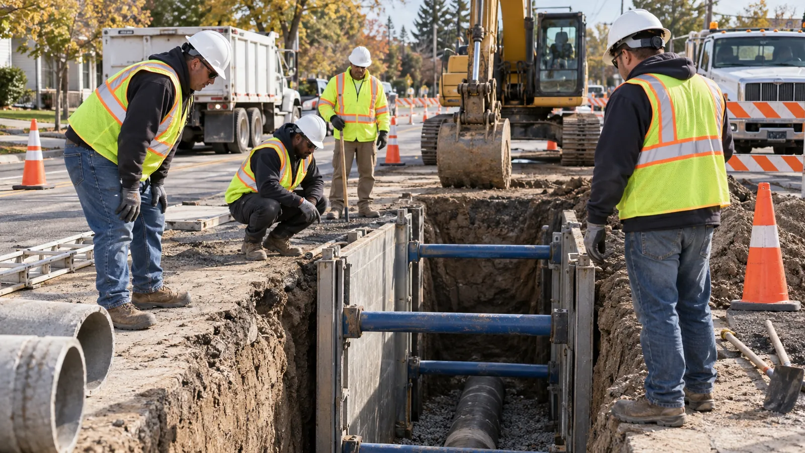 Municipal Utility Repair Trenches: Training Public Works Crews Before Short-Duration Excavation Jobs