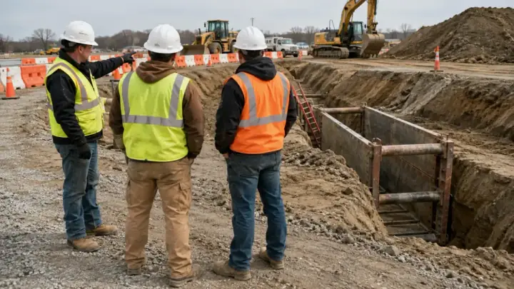 Choosing the Right Protective System for Trenching: Sloping, Benching, Shoring, and Shielding