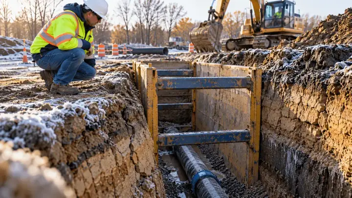 Excavation Freeze-Thaw Inspections: What Competent Persons Should Recheck Before Entry