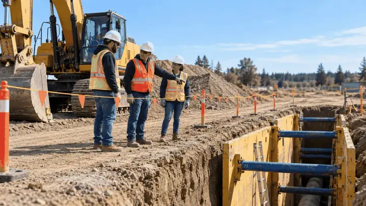 Excavation Safety Around Mobile Equipment: What Supervisors Should Control Before Trench Entry