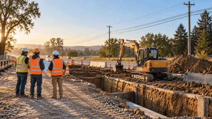 Excavation Work Near Overhead Lines: What Employers Should Plan Before Digging
