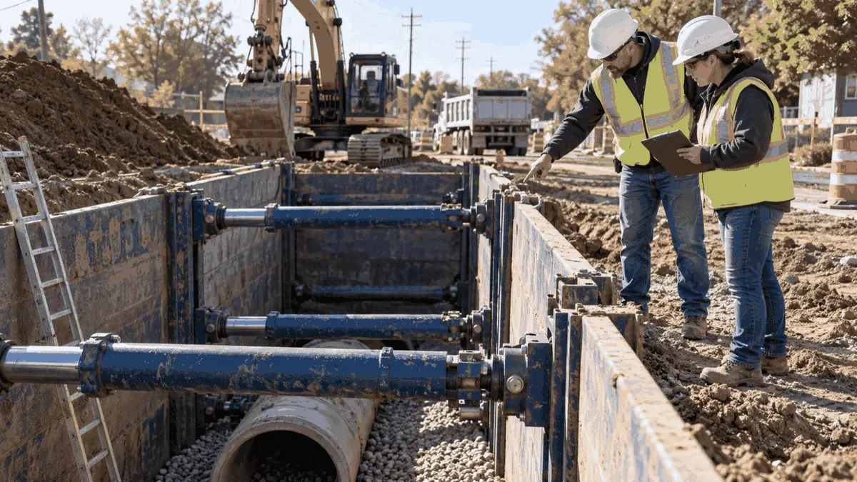 Trench Shoring Installation Checks: What Supervisors Should Verify Before Entry