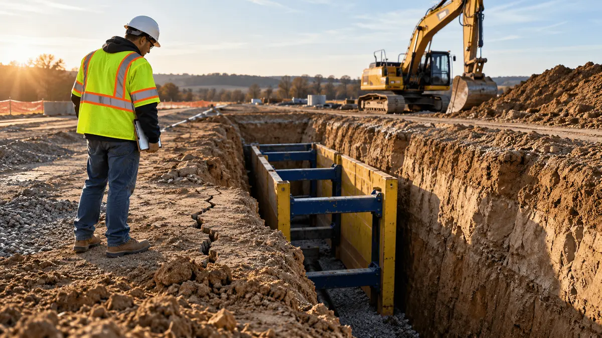 Trench Sidewall Warning Signs: What Competent Persons Should Check Before Crews Reenter